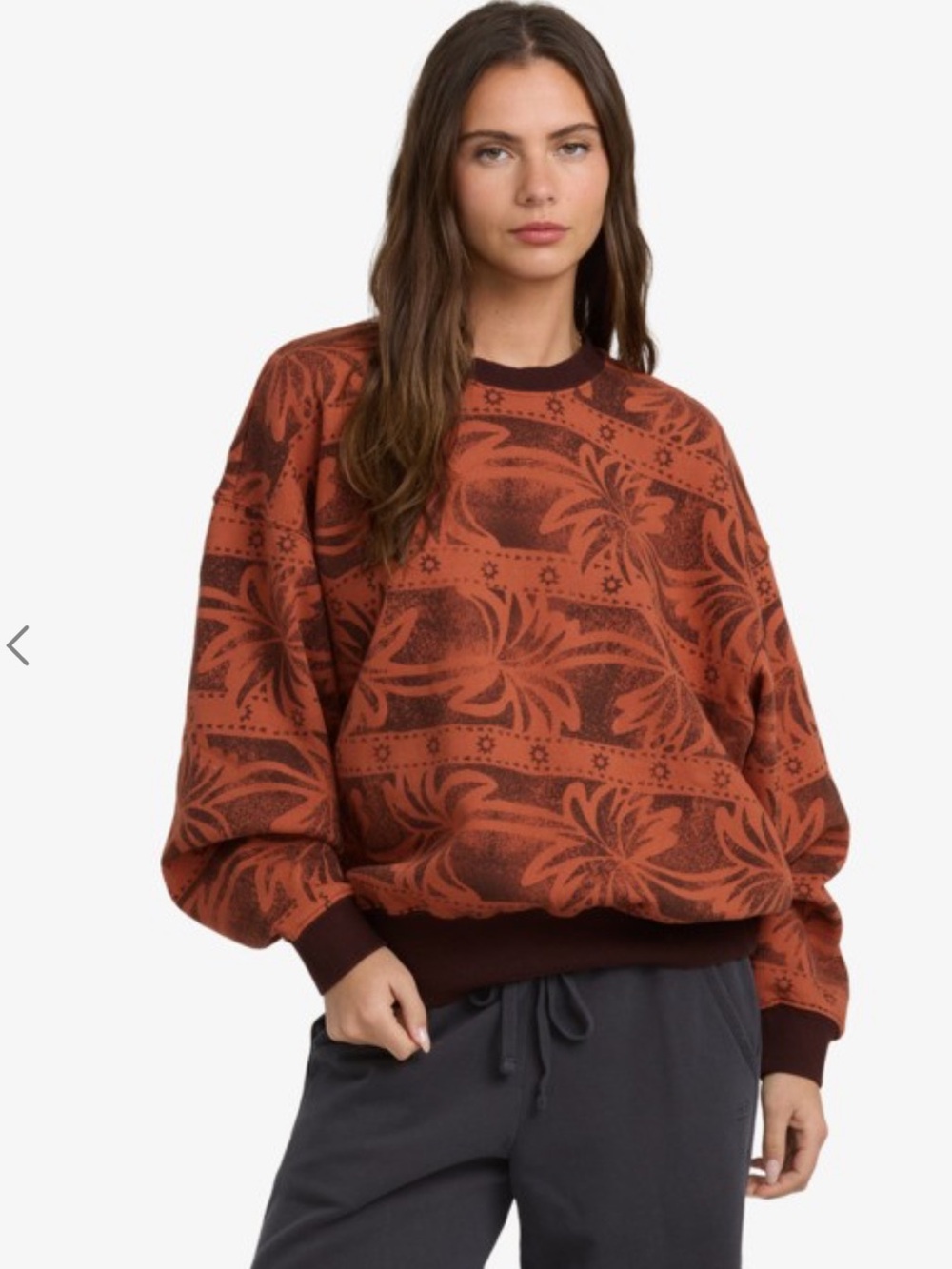 Billabong Vida Palms Oversized Sweatshirt